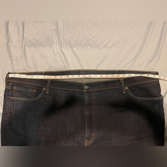 Levi’s Men’s 541 Dark Wash 52W 30L - Picture 2 of 9